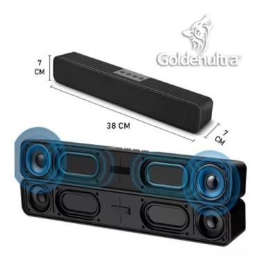Imagem de Caixa De Som Amplificada Bluetooth  Soundbar Smart GT 105 - Goldenultr