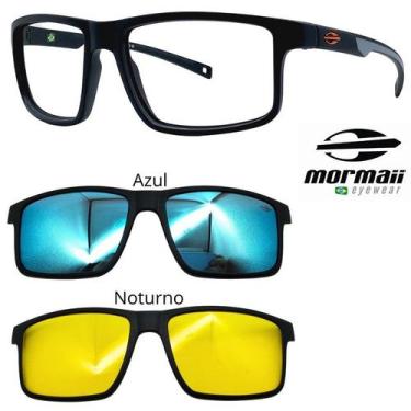 Imagem de Oculos Mormaii 6127 Swap 5 APJ com 2 Clipons - Escolha a Cor, Azul, No