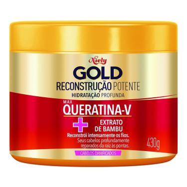 Imagem de Creme de tratamento Niely Gold Reconstrução Potente 430g
