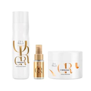 Imagem de Kit Wella Oil Reflections - Shampoo 250ml e Máscara e Ganha Óleo - Wel