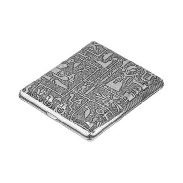 Imagem de Suporte De Cigarro De Couro Unissex Para 12-20 Cigarros Bolso Caixa De