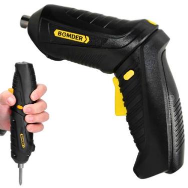 Imagem de Parafusadeira Elétrica Sem Fio com 47 Peças + LED + Maleta Completa BO