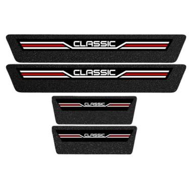 Imagem de Soleira Protetora Porta Sport Vermelho Classic 2006 a 2016. - Jhow Ade