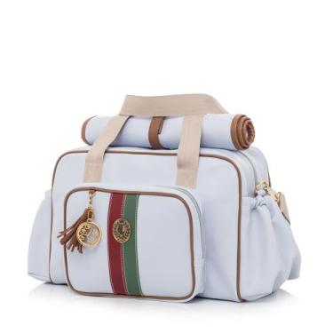 Imagem de Bolsa Maternidade Lequiqui Zurique Grande - Azul
