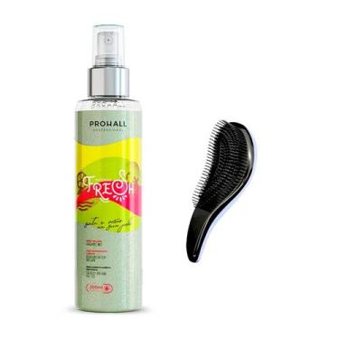 Imagem de Perfume Capilar e de Cabelo Fresh Prohall +Escova Antifrizz