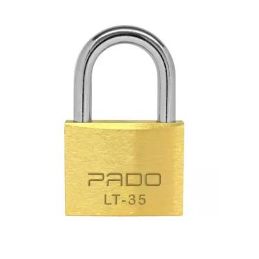Imagem de Cadeado Pado Dourado com 2 Chaves LT-35mm