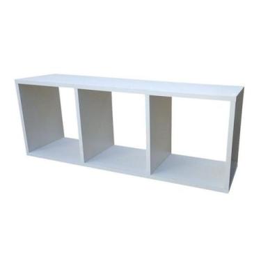 Imagem de Nicho Triplo Horizontal/Vertical 80cm - Kaza das Prateleiras