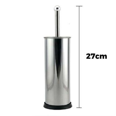 Imagem de Inox Aço Escova Sanitária Higiene Limpeza Banheiro - RELET