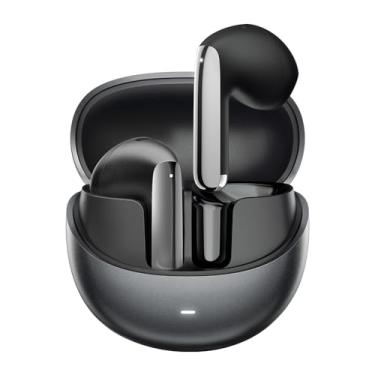 Imagem de Fone de Ouvido QCY AilyBuds Pro+, Cancelamento de Ruído Ativo Fone Bluetooth 5.4, Certificação Hi-Res Audio, Conexão Multipontos, 28 Horas Reprodução (Preto)