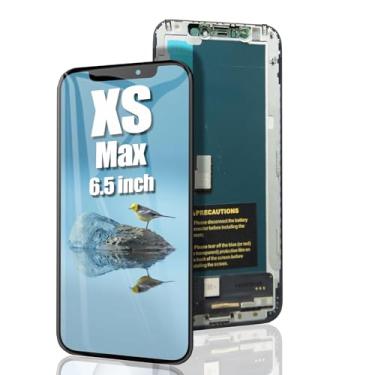 Imagem de EFAITHFIX Tela de substituição para iPhone Xs Max, tela LCD de 6,5 polegadas, tela sensível ao toque 3D, conjunto digitalizador Full HD compatível com o modelo A1921, A2101, A2102, A2103, A2104 com