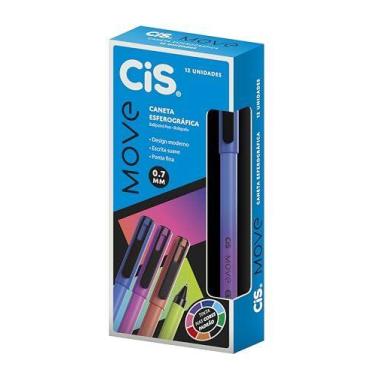 Imagem de Caneta Esferografica Cis Move 0.7Mm Az - SERTIC