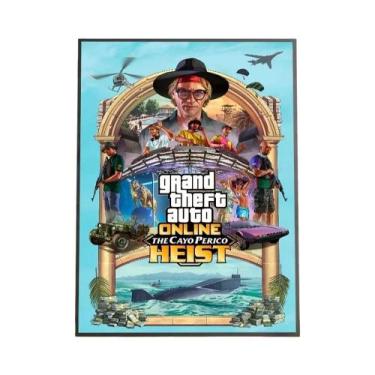 Imagem de Pôster De Arte Estética HD G-GTA 5 G-Grand Theft Auto Auto Decoração D