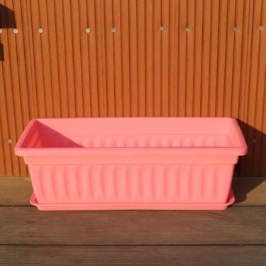 Imagem de Jardineira de Janela,Conjunto de 6 Vasos para Plantas de Exterior - Com Furos de Drenagem e Resistência aos Raios UV para Hortaliças em Varandas ou Jardins