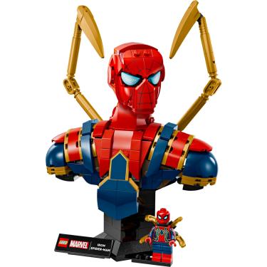 Imagem de LEGO® Marvel - Busto Homem-Aranha de Ferro