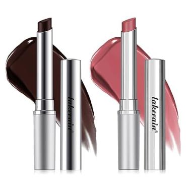 Imagem de DEERELF Honey noir – Batom de mel preto para mulheres, bálsamo labial rosa brilhante natural, brilho labial nutritivo e hidratante para todos os tons de pele (preto + rosa)