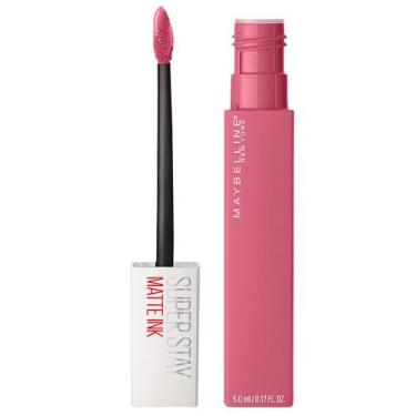 Imagem de Batom Líquido Longa Duração Maybelline SuperStay Matte Ink City Editio