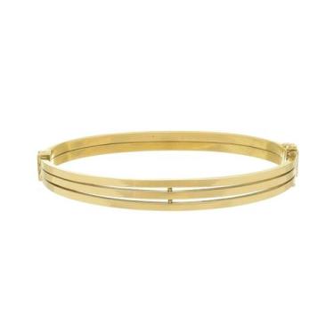 Imagem de Bracelete De Ouro 18k Pulseira Grossa 3 Fios - DR Joias