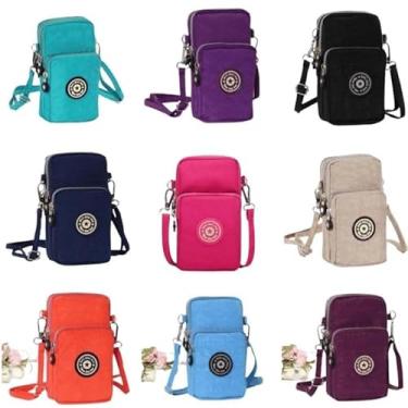Imagem de Bolsa Transversal Impermeável Casual Shoulder Para Passeio