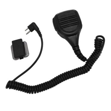 Imagem de Dpofirs Microfone Remoto de Ombro, Alto -falante Remoto Microfone Robusto de Retenção Com Macaco de 3,5 Mm para DP1400 EP450 DEP450 CP040