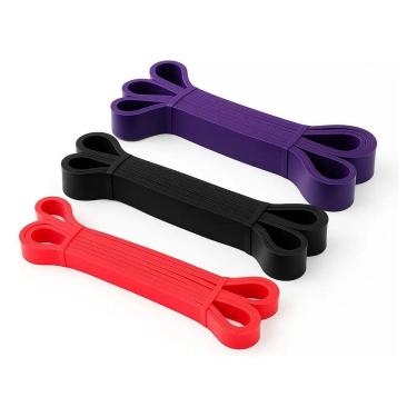 Imagem de 2X Elastico Treino Exercicio Academia Fitness Super Band Cin