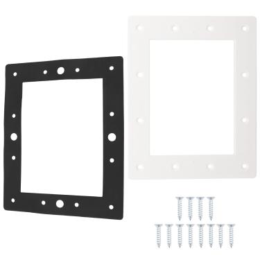 Imagem de KINTLE Substituição de placa frontal SPX1084L e juntas de fibra SPX1084B com parafusos para Hay-Ward SP1082, SP1083, SP1084, SP1085, SP1086, SP1075, SP1075T, skimmers automáticos