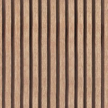 Imagem de Yun-aeon Papel de parede de madeira natural para descascar e colar - 43,9 cm x 406,4 cm Tan autoadesivo impermeável vinil removível papel de parede para decoração de parede quarto