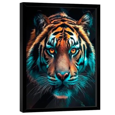 Imagem de Quadro Decorativo Tigre Majestoso Variação