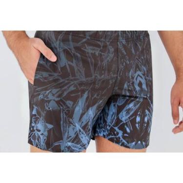 Imagem de Shorts Bermuda Ogochi Boxer Curta Casual Bolso Faca Estampada - Ogochi