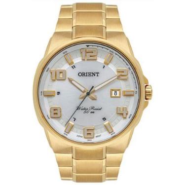 Imagem de Relógio Orient Masculino Dourado 45mm Analógico Quartz