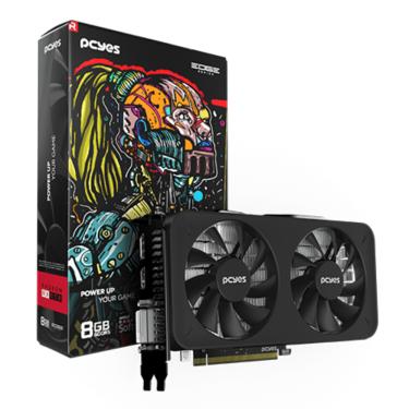 Imagem de Placa Vídeo RX 570 8GB 7000MHz 256Bits GDDR5 PCYES Dual Fan