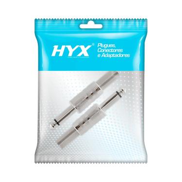 Imagem de Par de Plugs P10 Macho Mono Hix Niquelado HJ011M - AC2964