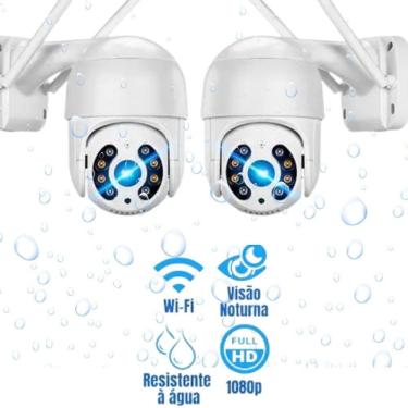 Imagem de Câmera Segurança Ip Infravermelho Externa