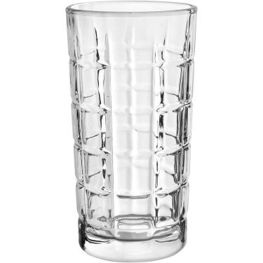 Imagem de Jogo 6 Copo Alto Home&co Vidro 330ml 14x7x7cm Transparente