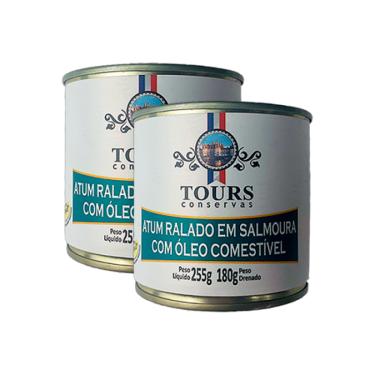 Imagem de Kit 2X: Atum Ralado em Óleo Tours 255g