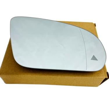 Imagem de CAMIL Vidro de espelho de ponto cego, vidro de substituição do espelho externo aquecido com lente compatível com Mercedes Benz B/W205 C/C Coupe/CLS/W213 E/E Coupe/GLA/GLB/GLC/W222 S/S Classe Coupe