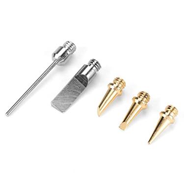 Imagem de 5 PCs Kit de Ferro de Solda a Gás, Dicas de Solda de Corda de Espuma Elétrica Acessórios para Ferramentas de Soldagem Com Várias Pontas de Solda