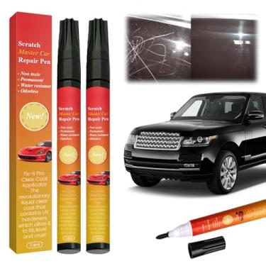 Imagem de Removedor de arranhões de carro para veículos, caneta de tinta preta de correção rápida, caneta mágica de remoção de arranhões de carro, caneta de tinta de retoque para pintura de carros, leve e