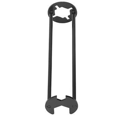 Imagem de Chave de Pia Multifuncional de Aço Carbono, Preto Fácil de Transportar, Ferramenta Universal de Encanamento para Porcas de Torneira, Reparo, Montagem (Pequeno)