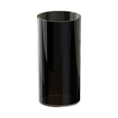 Imagem de Wswqop Vaso cilíndrico alto para plantas hidropônicas, decoração para casa, presente, vaso de flores, decorativo de chão para escritório, sala de estar, Altura 20cm