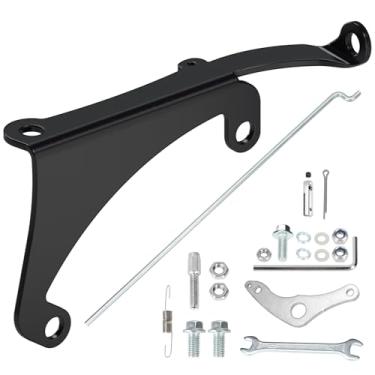 Imagem de CILOYU Kit de montagem de suporte de ligação do acelerador compatível com GX160 GX200 Predator 212 224cc 196cc Motor Coleman CT200U BT200X Baja MB200 Eixo M200 Mini Bike Go Kart Parts Governor Rod