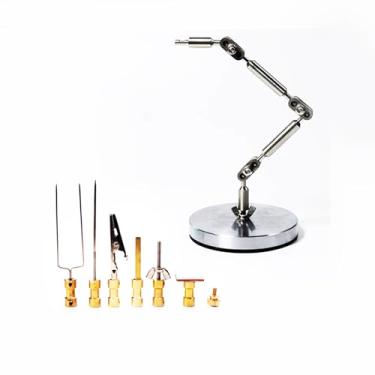 Imagem de AISINILALAO Sistema de Estrutura para Animação Stop Motion, Esqueleto Humanoide Articulado Pronto para Projeto de Stop-Motion, com Braço de Estrutura em Aço Inoxidável (Com 6 Cabeças)