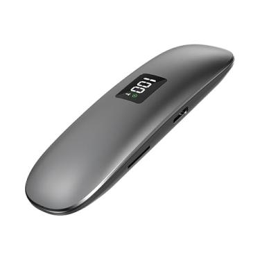 Imagem de Micool Alto-falante de condução óssea – bateria 15H, Bluetooth 5.3 e modo de cartão TF | Design sob o travesseiro para música privada e sono relaxante (cinza-prata)