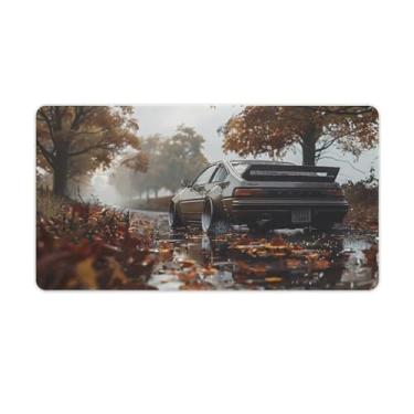 Imagem de HouLaiZhe Speed ​​ae86 JDM Tapete de mouse para jogos grande base de borracha antiderrapante acessórios de computador laptop suprimentos bloco de escrita para escritório casa 40 x 75 cm