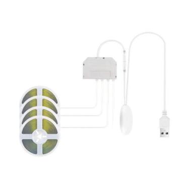 Imagem de Luzes LED COB Indutivas USB 5V 1-6 Peças Com Dimmer De Toque Em Madeir