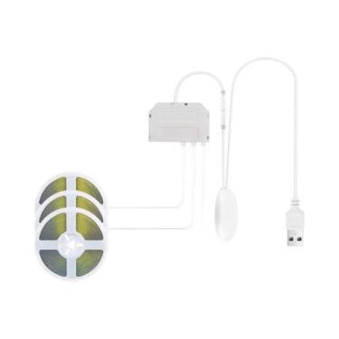 Imagem de Luzes LED COB Indutivas USB 5V 1-6 Peças Com Dimmer De Toque Em Madeir