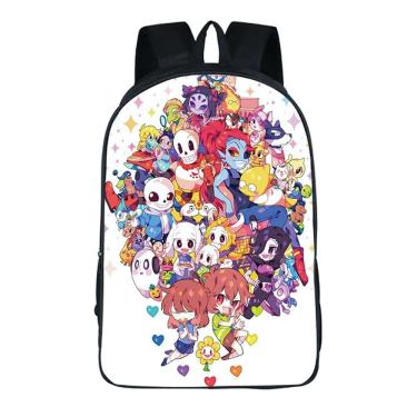 Imagem de Mochila Anime School Bag Undertales Papyrus para crianças