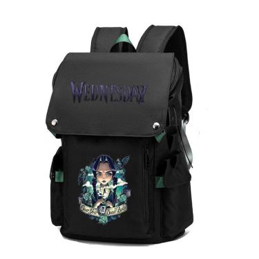 Imagem de Mochila escolar Anime Wednesdays Kids Children Oxford Bag