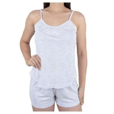 Imagem de Shorts Feminino Lezi Short Doll Branco - 300974-Feminino