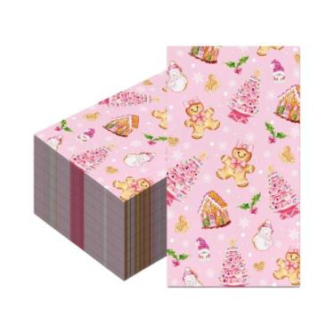 Imagem de Guardanapos De Natal Descartáveis 20 40 60pcs Papel Para Jantar Servie