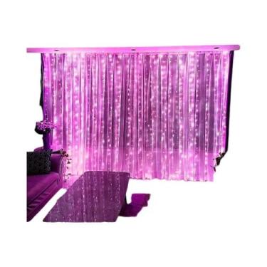 Imagem de Luzes De Fada LED Com Controle Remoto USB 3 4 6 Metros Cortina De Luze